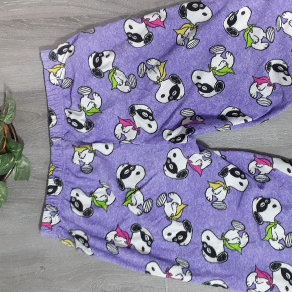 Peanuts Snoopy Pajama Pants - Picture 6 of 10